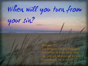 turn from your sin