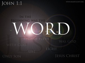 John 1 the word was God
