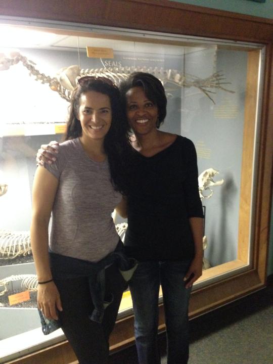 Nicole and Ana enjoy time at the National Museum of Natural History in Washington, D.C. Ana caught up with Nicole in D.C. (where Nicole resides) during a quick trip. 